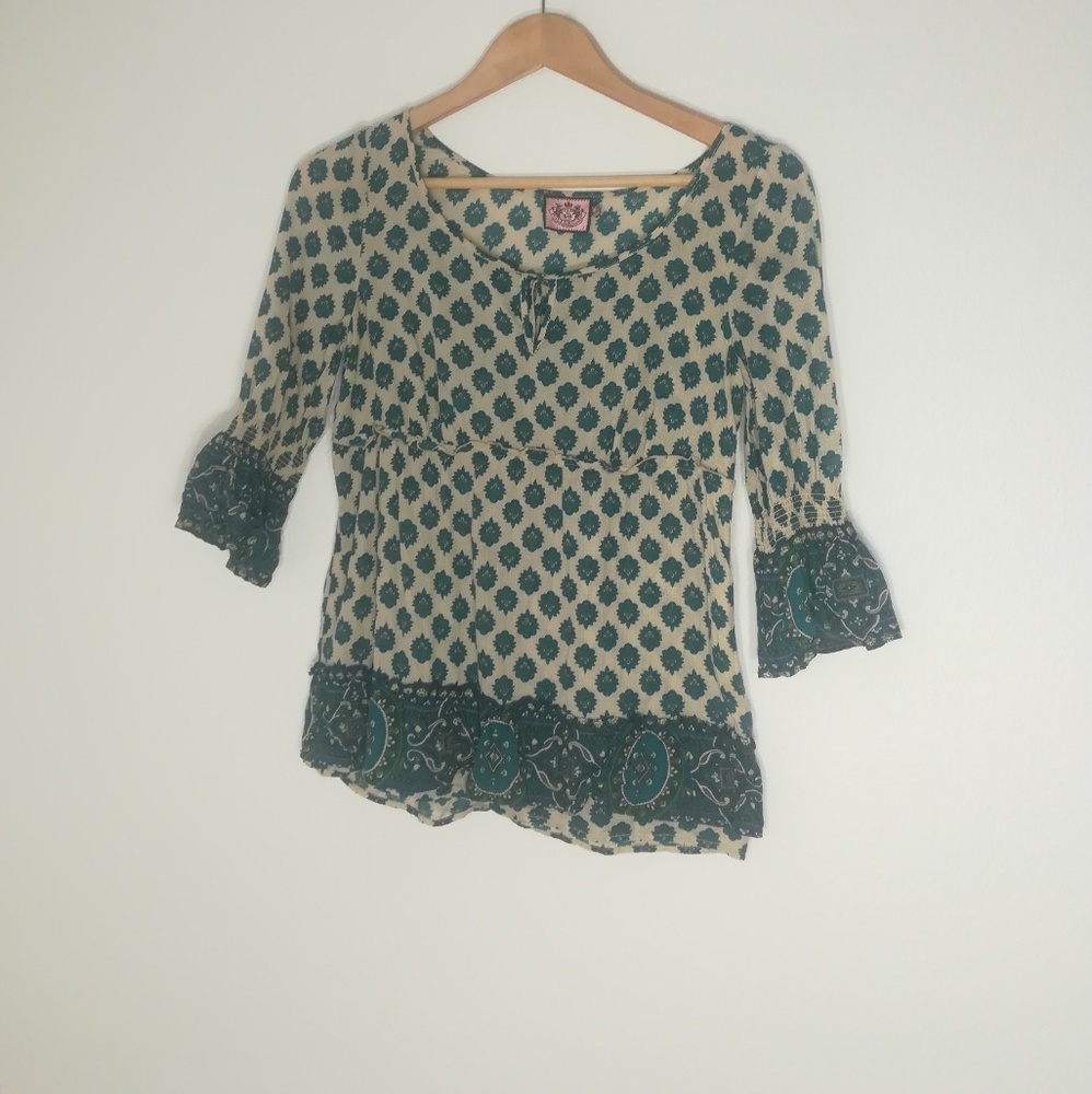Juicy Couture Boho Hippie Top (size 2)